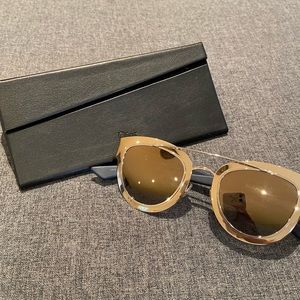 Dior Chromic Reflective Sunglasses - Gold/Navy